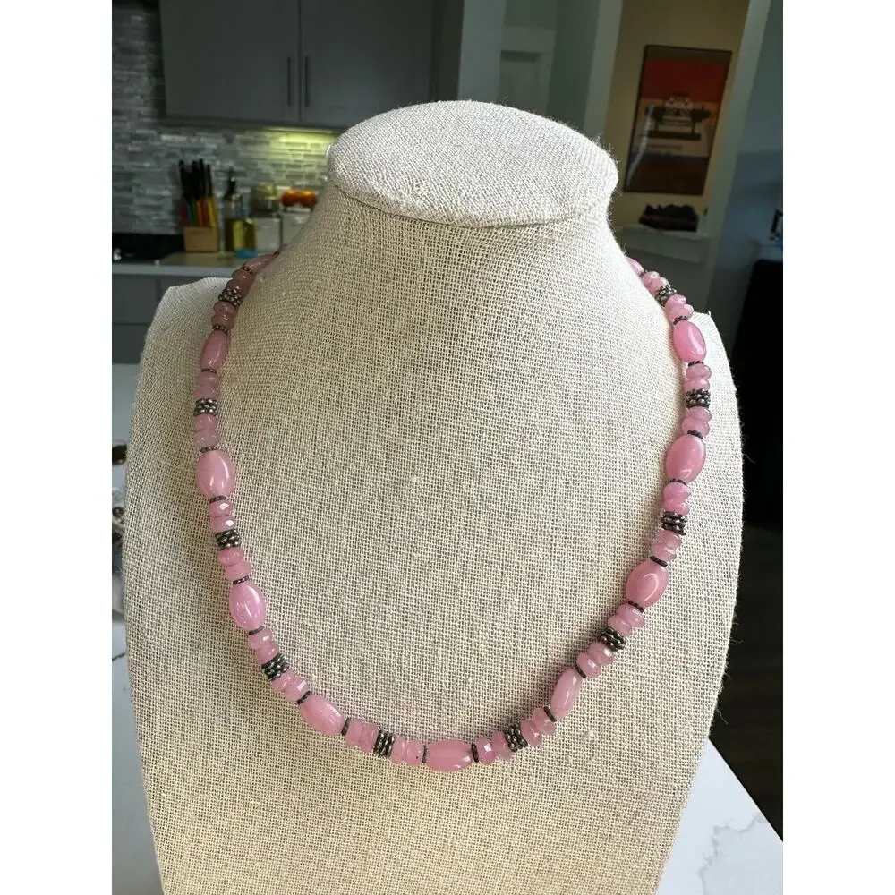Pink Beaded Necklace